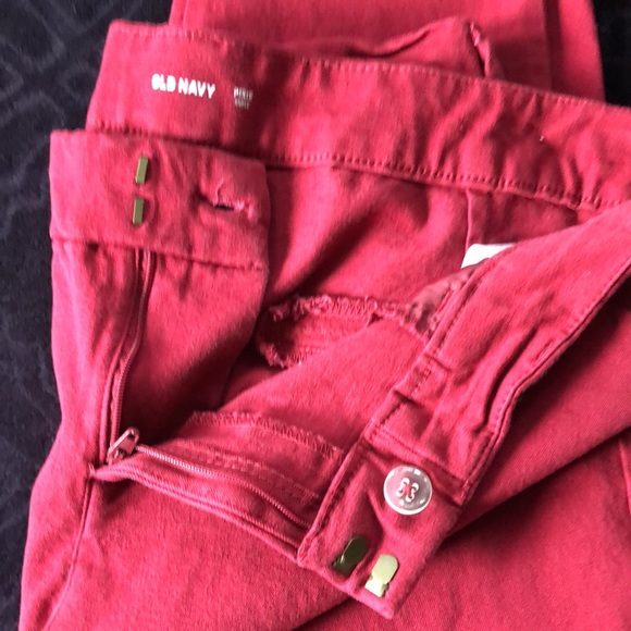 Old Navy Pixie Pant in Red - Sz 14 - Picture 4 of 5